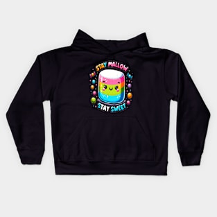 Marshmallow, Stay Mallow Stay Sweet Kids Hoodie